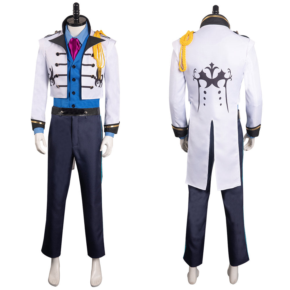 Hans Prince Cosplay Costume Outfits Halloween Carnival Party Suit