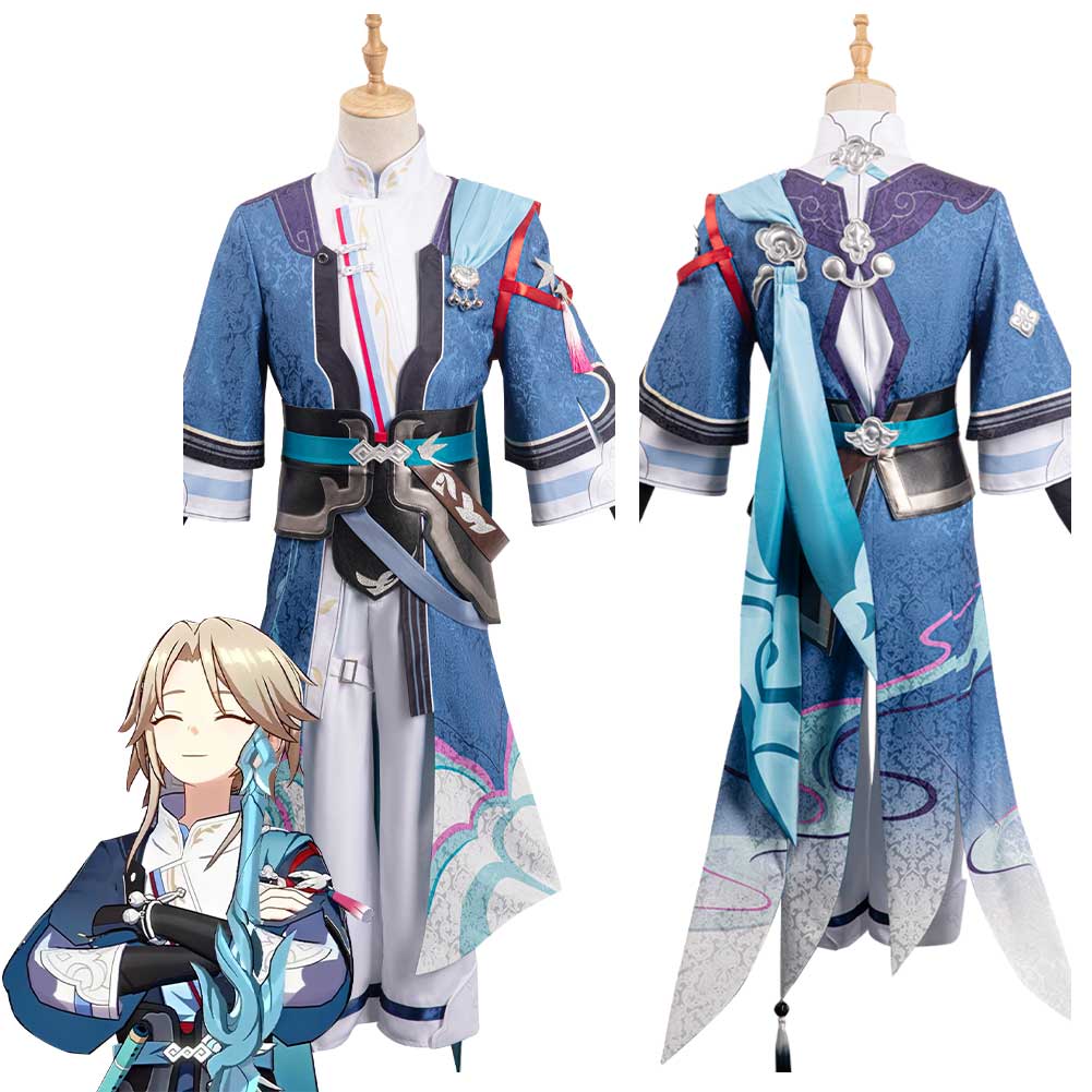 Honkai: Star Rail - Yanqing Cosplay Costume Outfits Halloween Carnival –  Anicossky