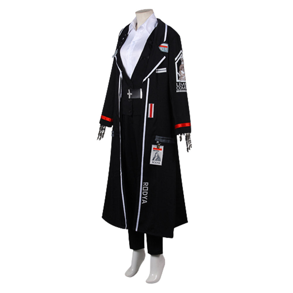 Game Limbus Company Rodion Cosplay Costume Outfits Halloween Carnival Party Suit