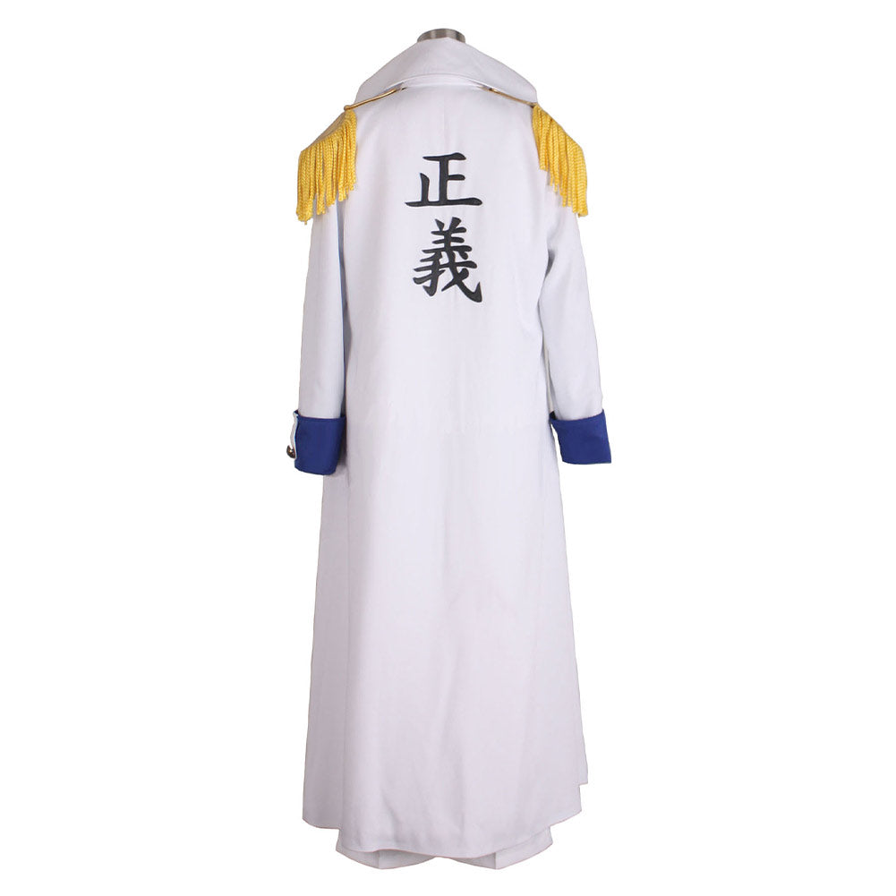 One Piece Kuzan Aokiji Cosplay Costume Outfits Halloween Carnival Party Disguise Suits