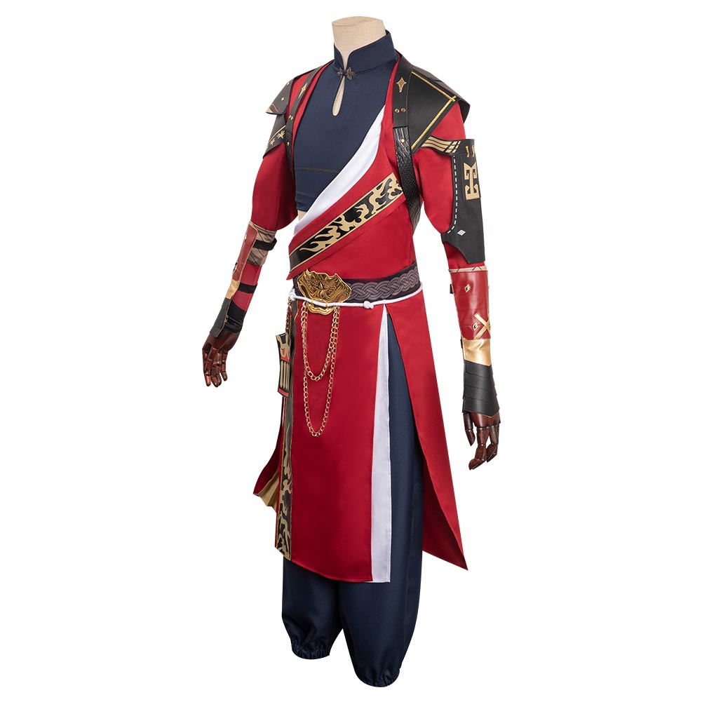 Sun Ce Code Kite Cosplay Costume Vest Shirt Outfits Halloween Carnival Suit