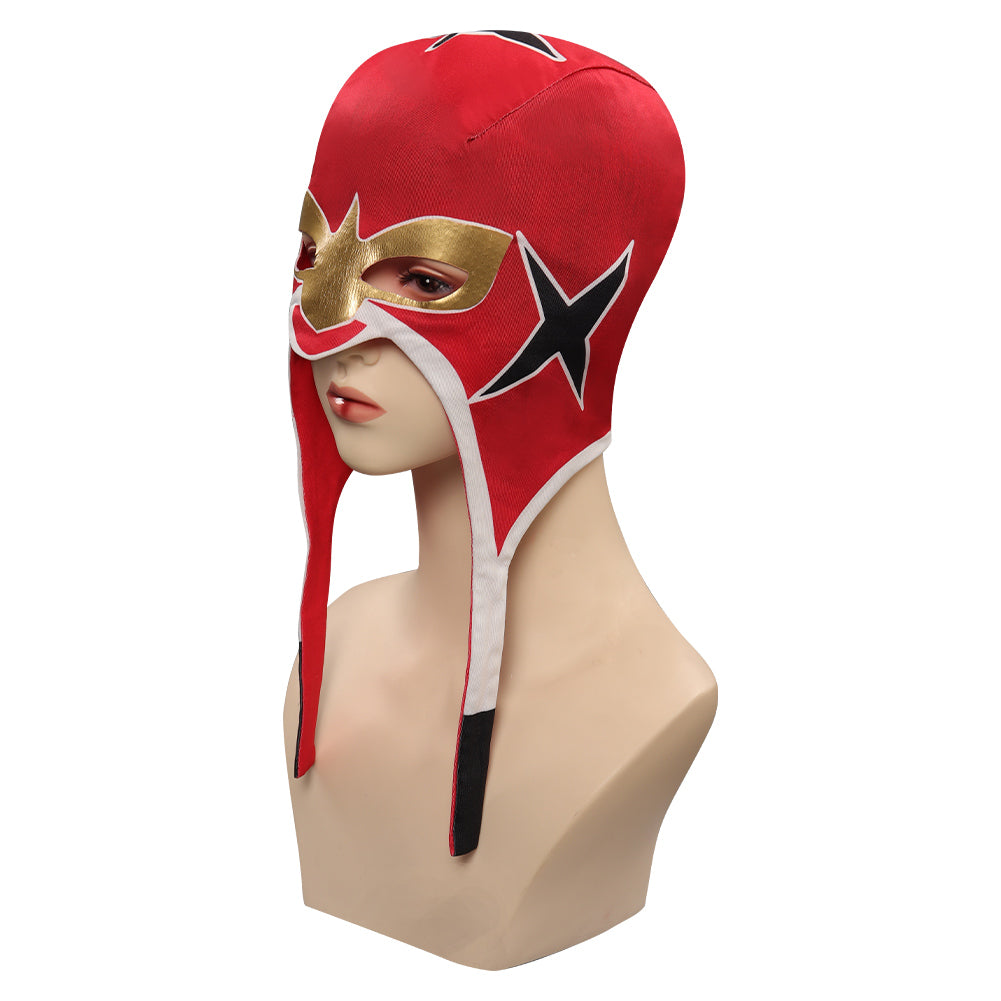 Street Fighter 6 Zangief Cap Mask Halloween Carnival Accessories