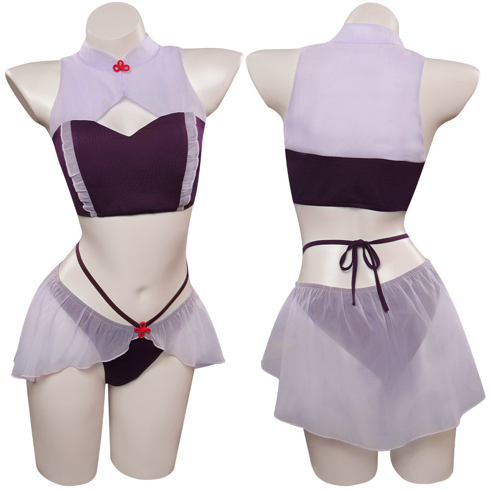 Yun Jin swimmsuit Genshin Impact Cosplay Costume Halloween Carnival Party Disguise Outfits DISFRAZDEDIADEBRUJAS.ES®