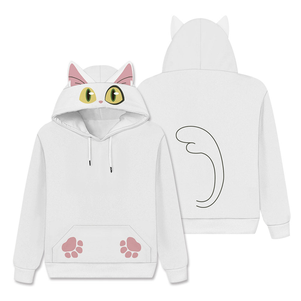 Suzume‘s Door Locking Daijin Sweater Cosplay Hoodie 3D Printed Hooded Sweatshirt Streetwear Pullover