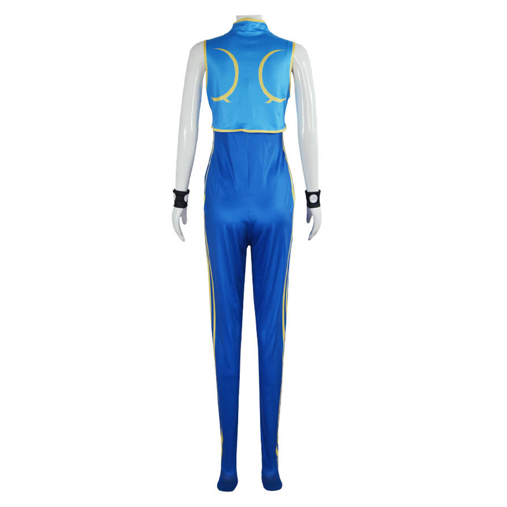 Street Fighter ZERO Chun Li Cosplay Costume Outfits Halloween Carnival Party Disguise Suit