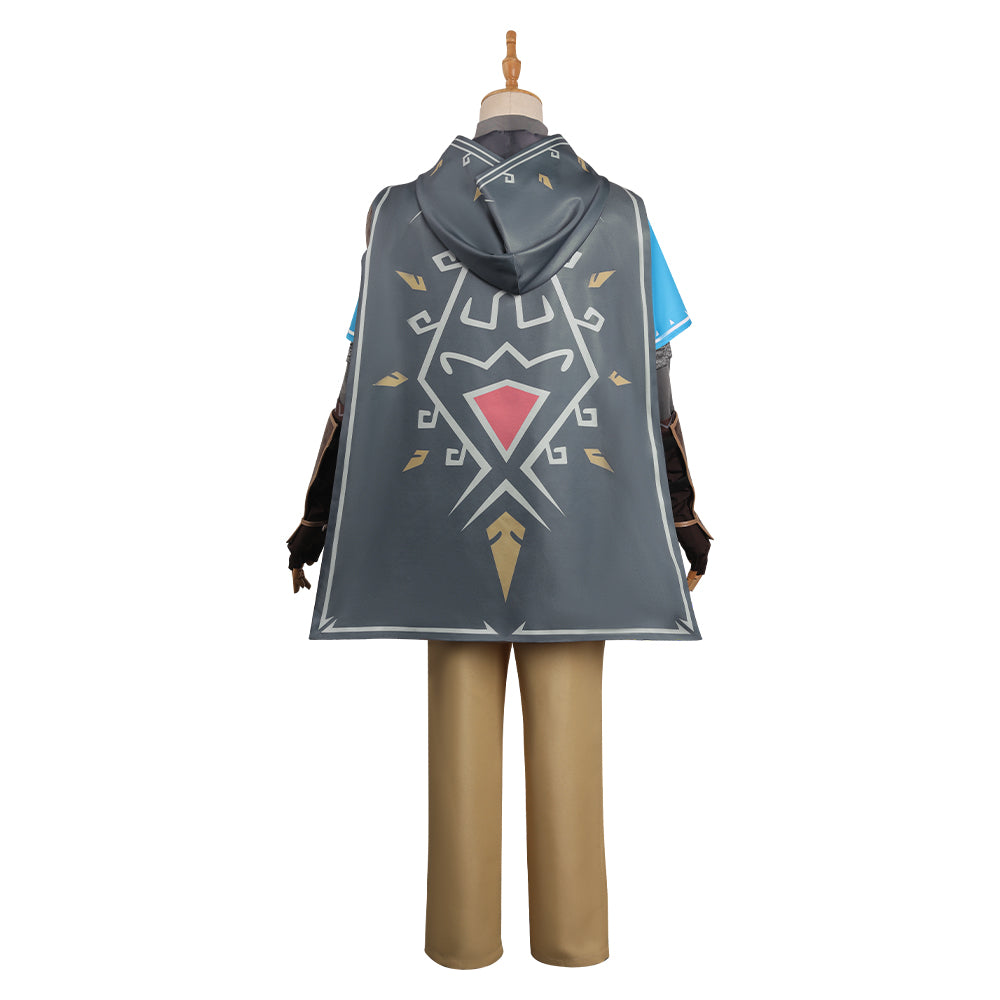 The Legend Of Zelda: Tears Of The Kingdom Link Cosplay Costume Outfits Halloween Carnival Suit