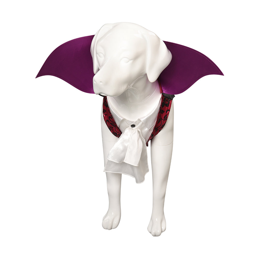 Vampire Pet Dog Costume Dogs Halloween Clothes XS-L