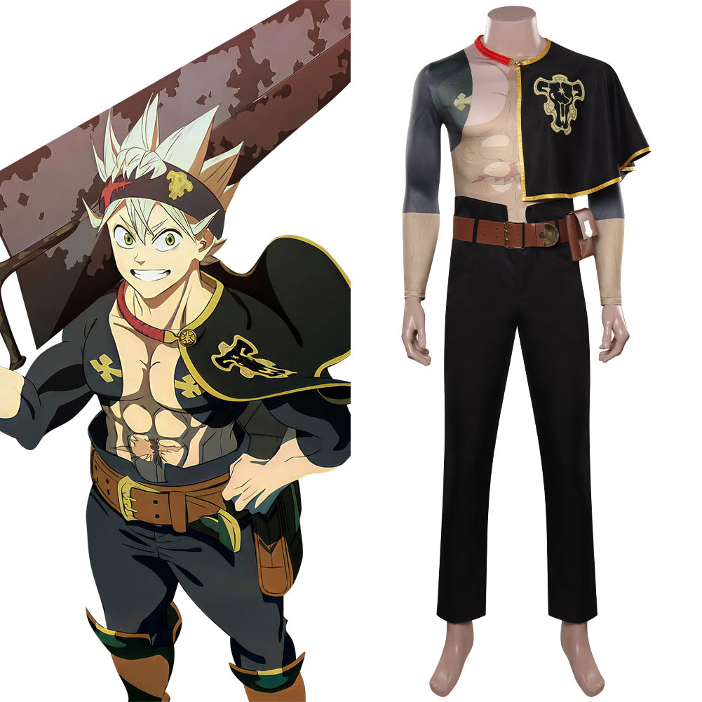 Black Clover: Sword Of The Wizard King Asta Cosplay Costume Outfits Halloween Carnival Party Suit