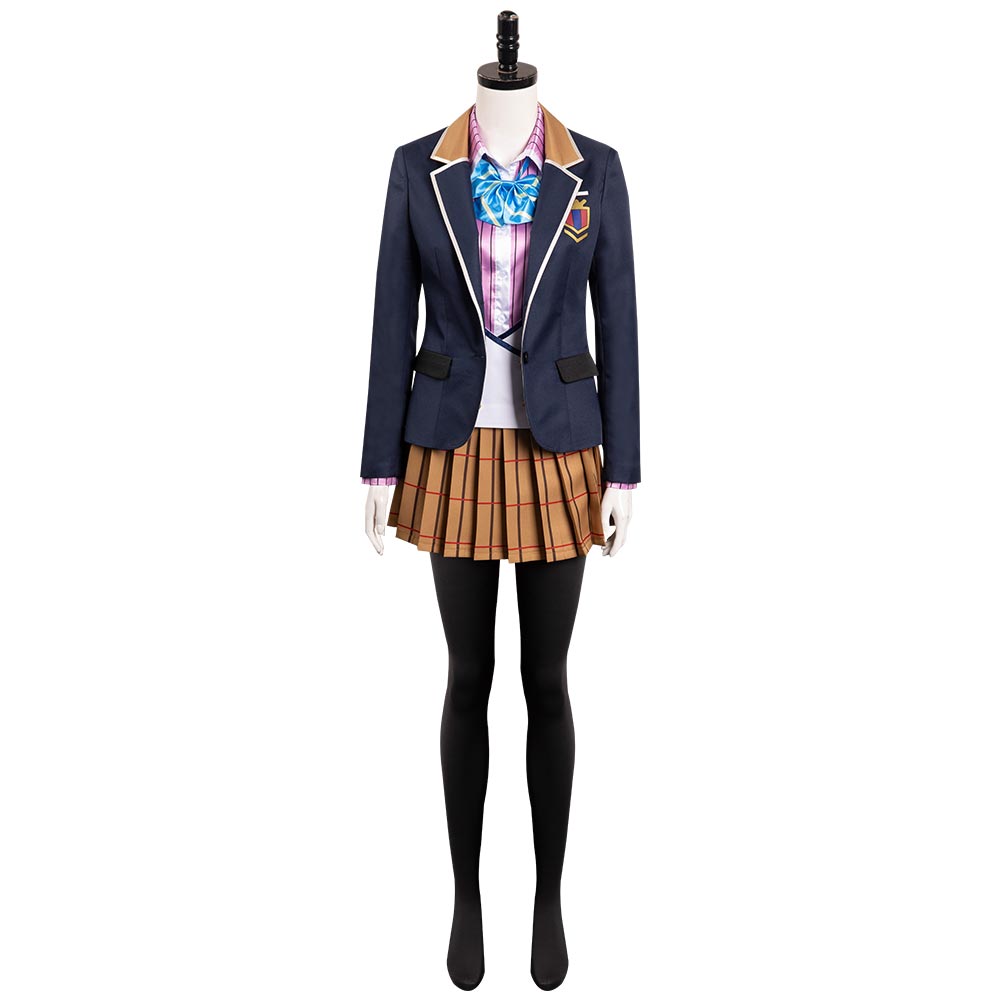 Masamune-kun No Revenge Aki Adagaki Cosplay Costume Outfits Halloween Carnival Disguise Suit