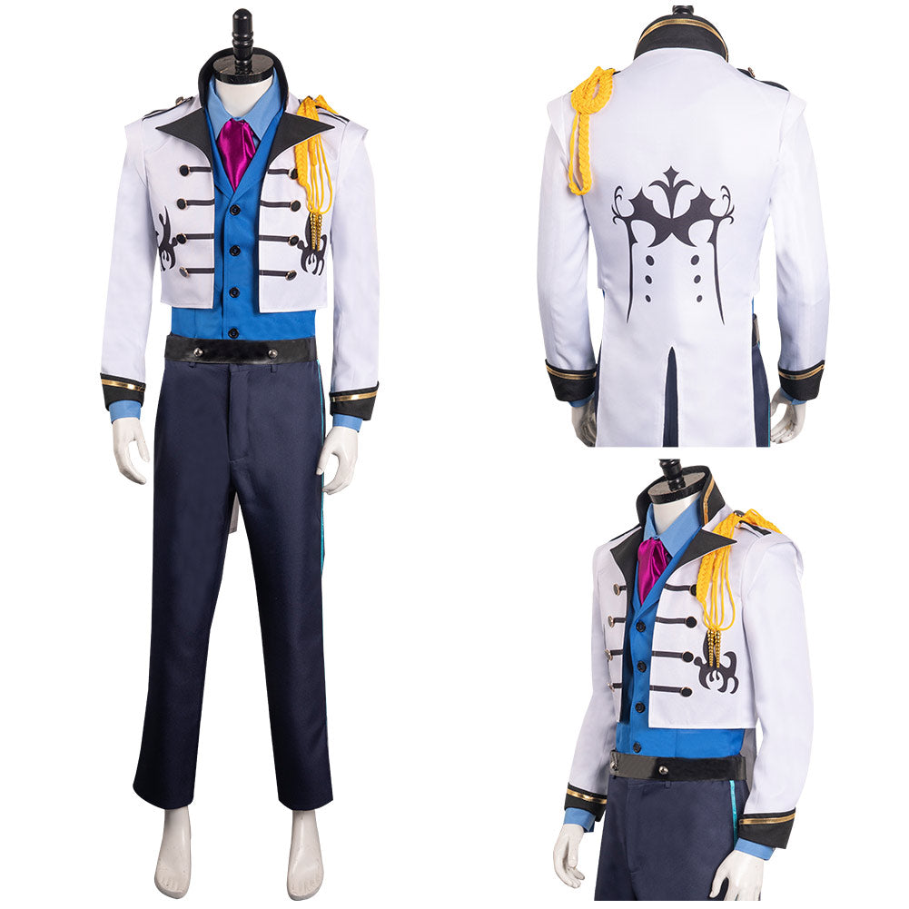 Hans Prince Cosplay Costume Outfits Halloween Carnival Party Suit