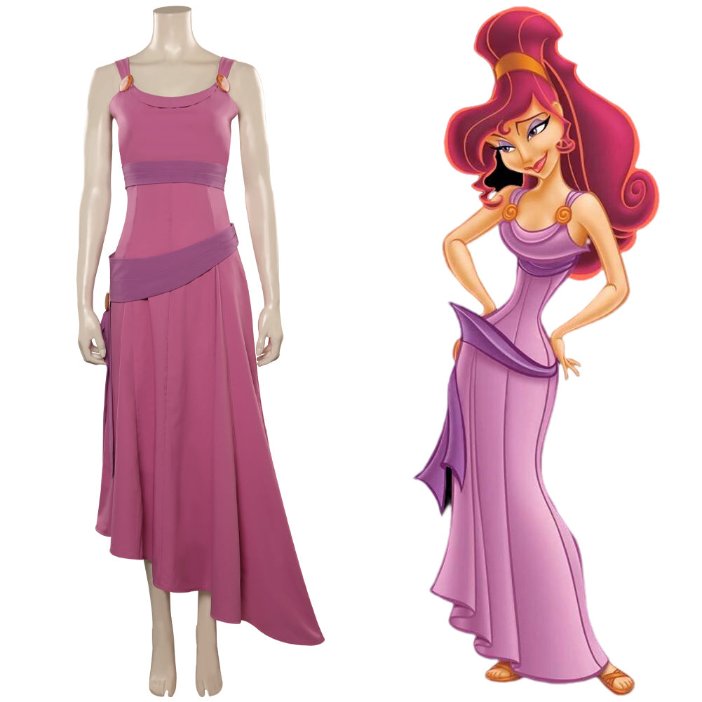 Hercules Megara Cosplay Costume Outfits Halloween Carnival Party Disguise Suit