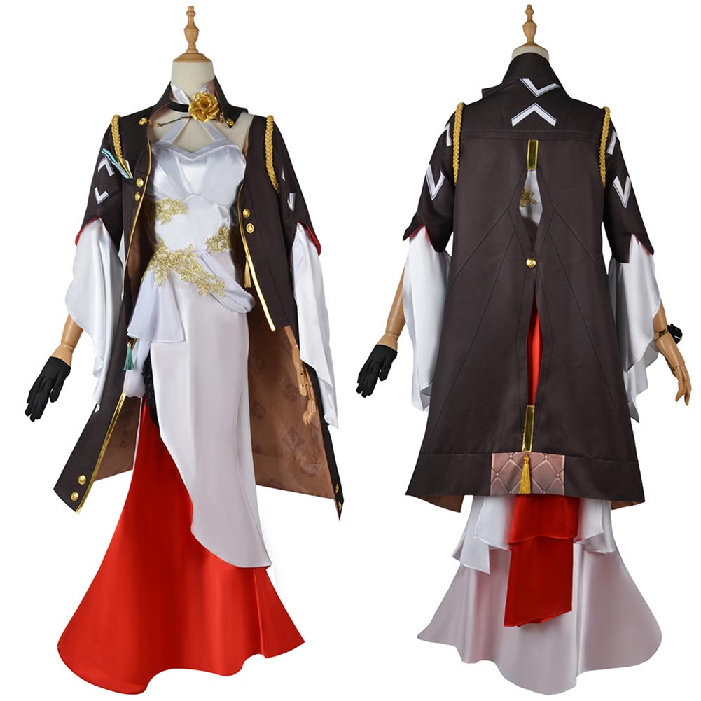 Honkai: Star Rail Himeko Cosplay Adult Costume Outfits Halloween Carnival Party Disguise Suit