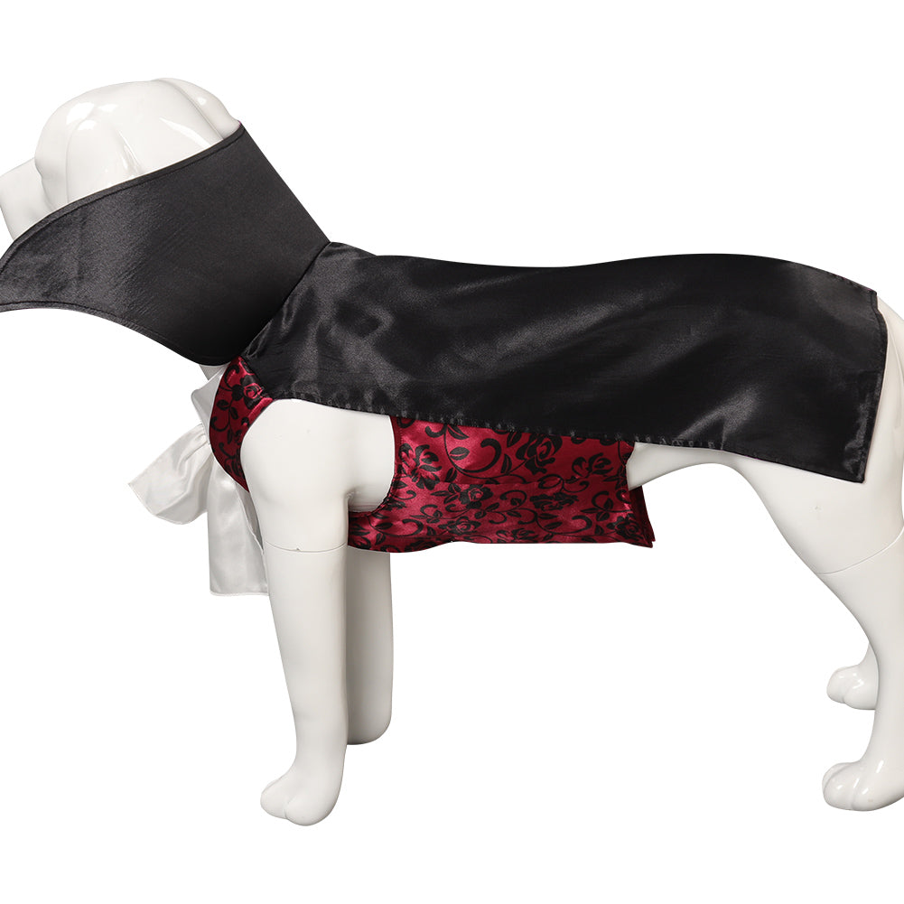 Vampire Pet Dog Costume Dogs Halloween Clothes XS-L