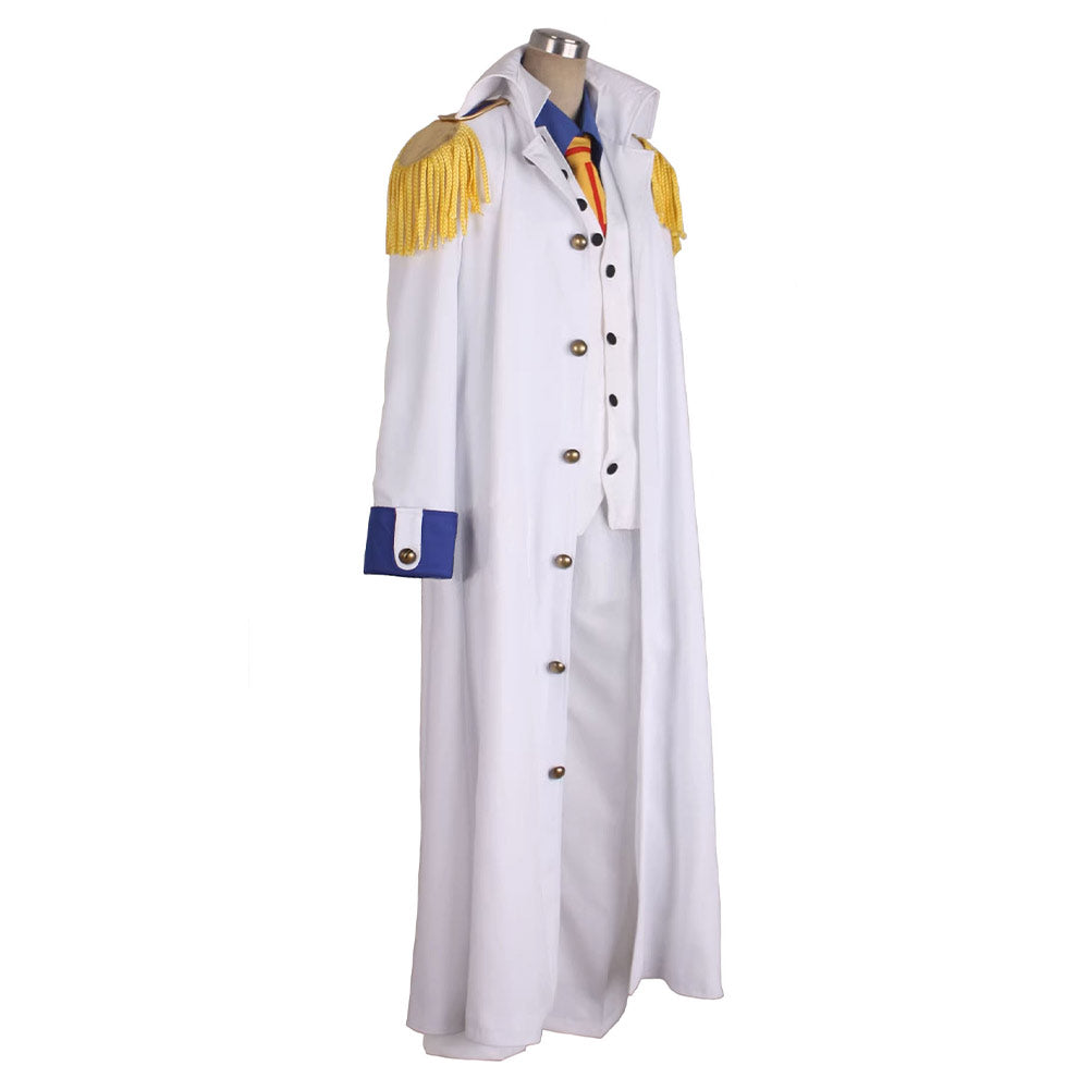 One Piece Kuzan Aokiji Cosplay Costume Outfits Halloween Carnival Party Disguise Suits