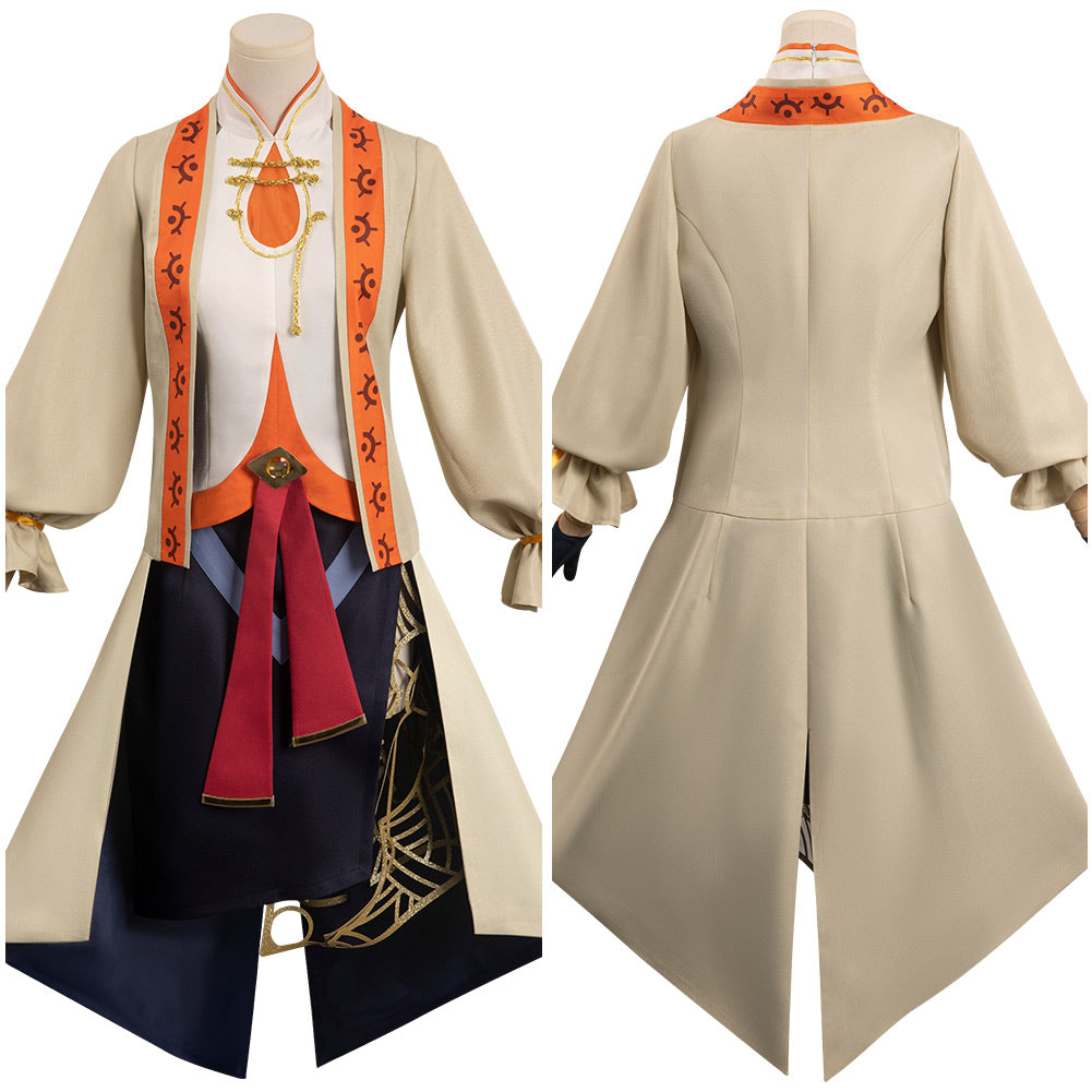 The Legend of Zelda: Tears of the Kingdom Purah Costume Cosplay Halloween Carnival Outfits