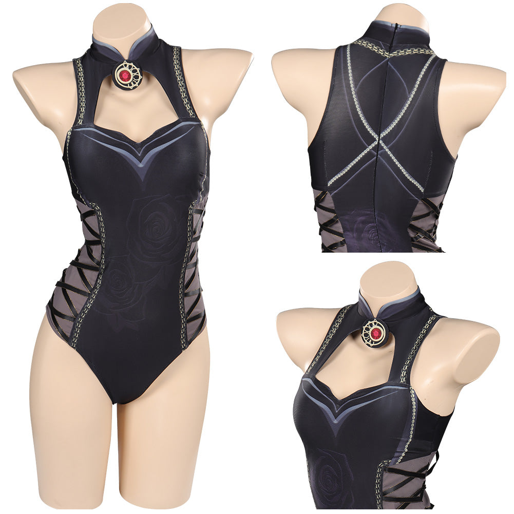 Bayonetta Swimsuits Cosplay Costume Halloween Carnival Disguise Roleplay Suit DISFRAZDEDIADEBRUJAS.ES®