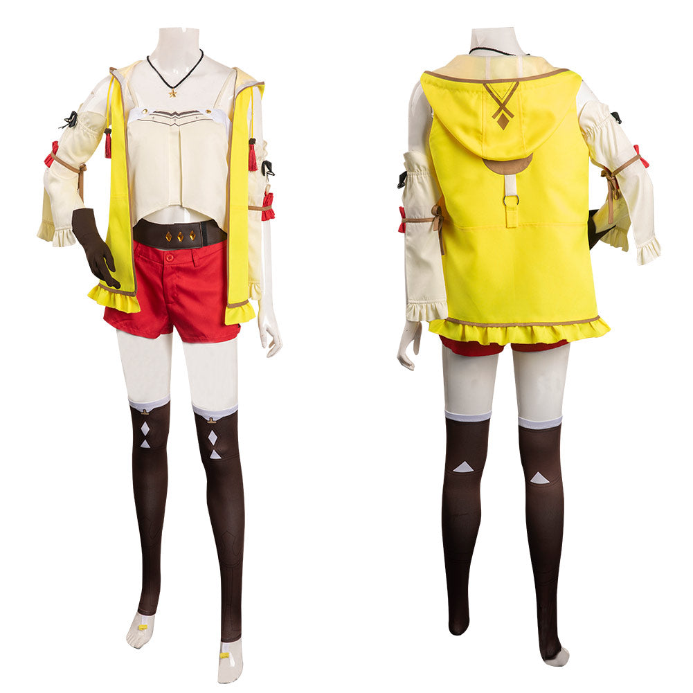 Atelier Ryza: Ever Darkness Reisalin Stout Cosplay Costume Halloween Carnival Party Disguise Suit