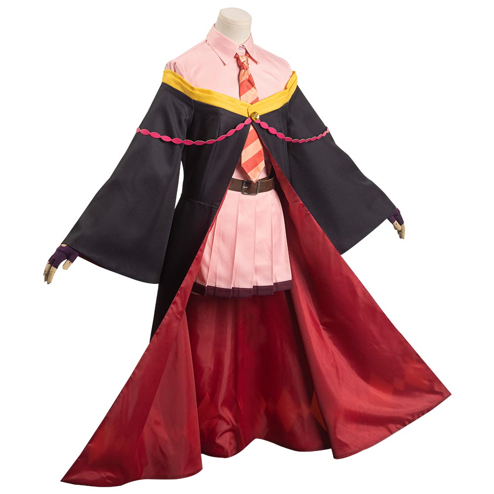 Kono Subarashii Sekai ni Bakuen wo Megumin Cosplay Costume Outfits Halloween Carnival Party Suit