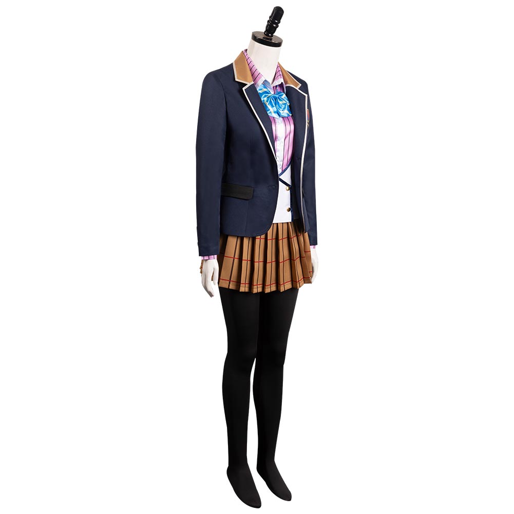 Masamune-kun No Revenge Aki Adagaki Cosplay Costume Outfits Halloween Carnival Disguise Suit