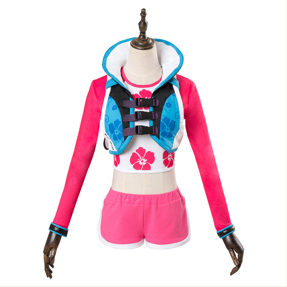 Game Overwatch OW DVA Hana Song Waveracer Skin Outfit Cosplay Costume –  Anicossky