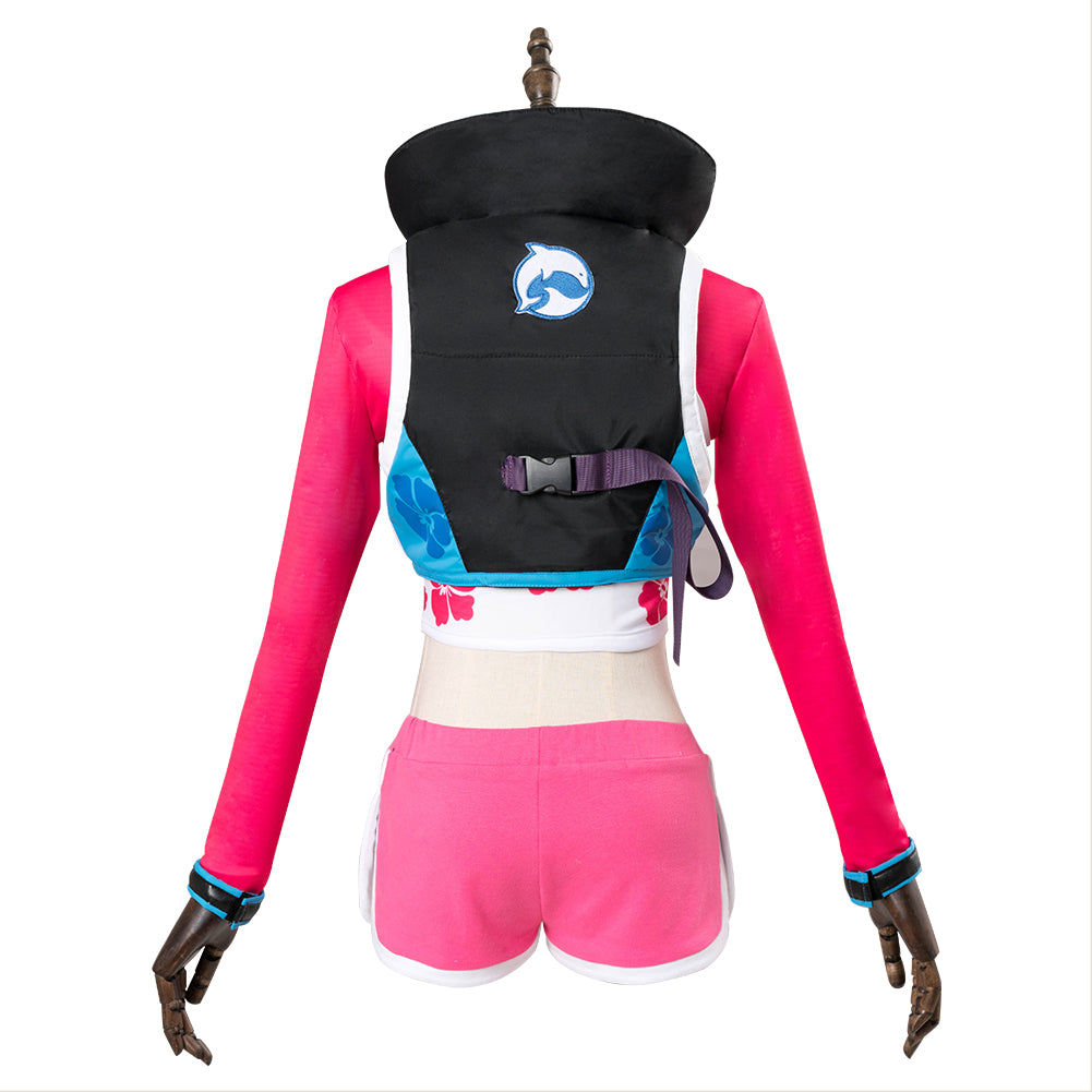 Game Overwatch OW DVA Hana Song Waveracer Skin Outfit Cosplay Costume ...