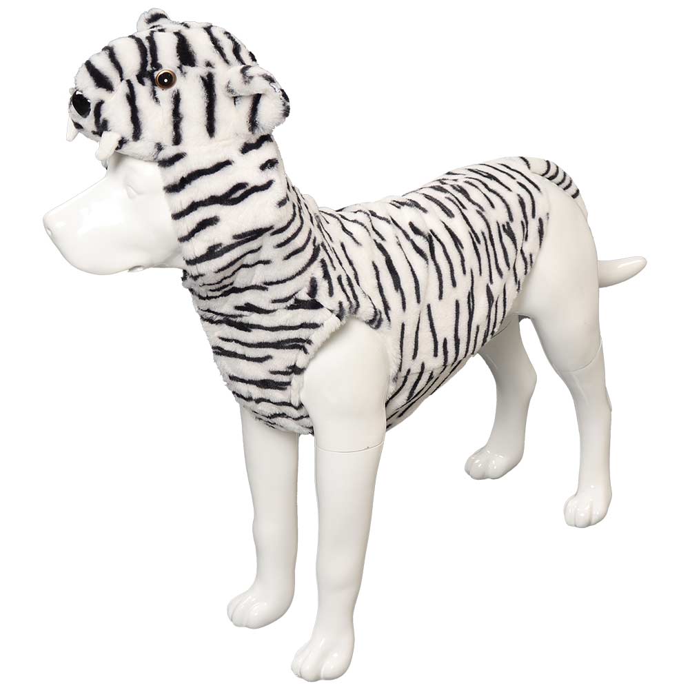 Halloween Tiger black striped Pet Dog Costume Dogs Clothes XS-L