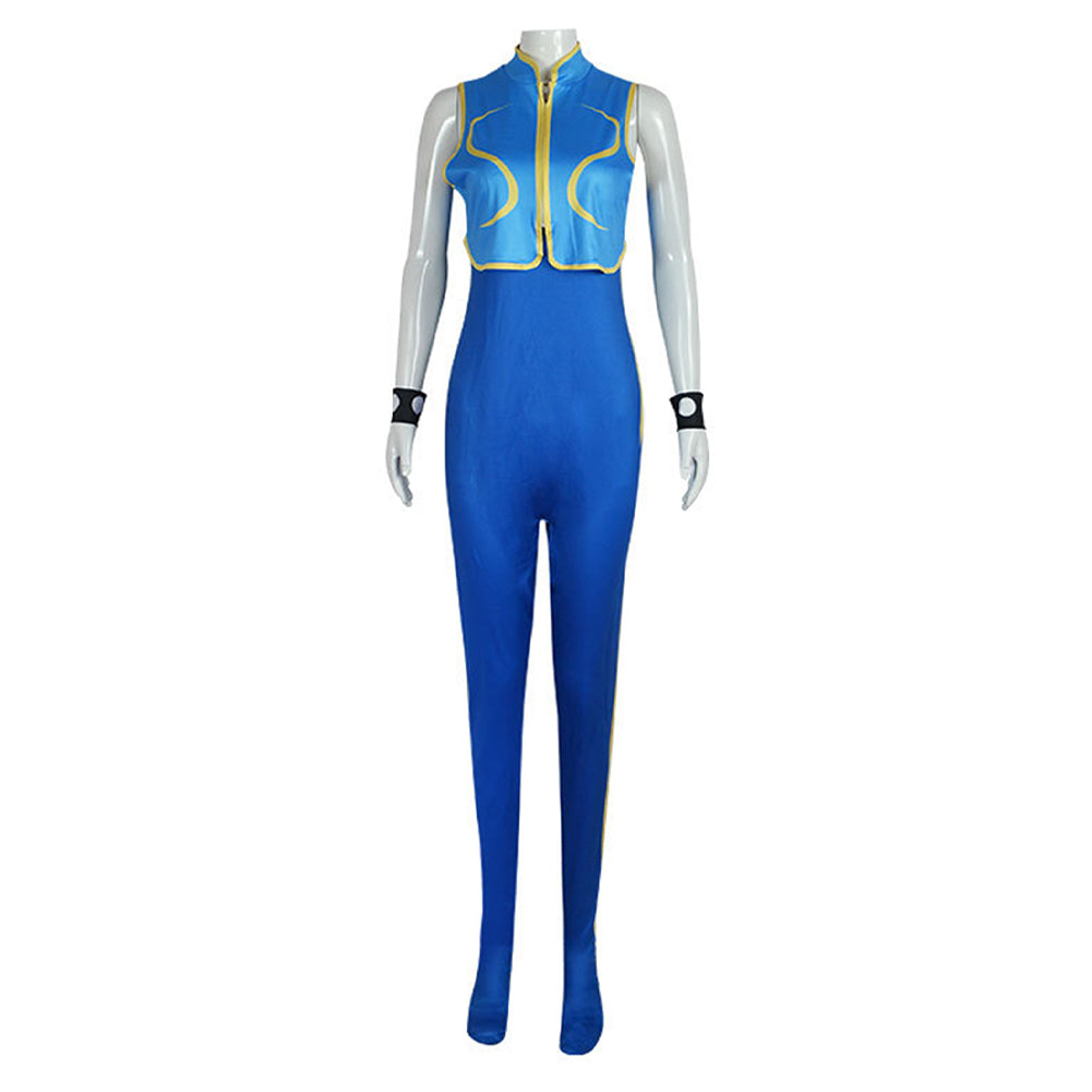 Street Fighter ZERO Chun Li Cosplay Costume Outfits Halloween Carnival Party Disguise Suit