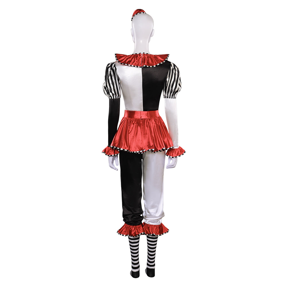 All Saints‘Day (Nov 1st) Clown suit Cosplay Costume Halloween Carnival Outfits