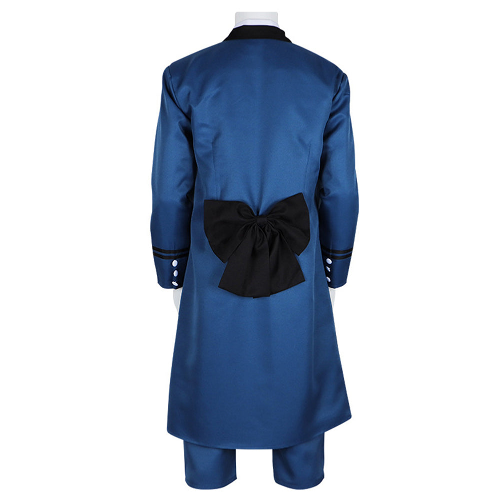 Anime Black Butler Ciel Phantomhive Cosplay Costume Outfits Halloween Carnival Suit  