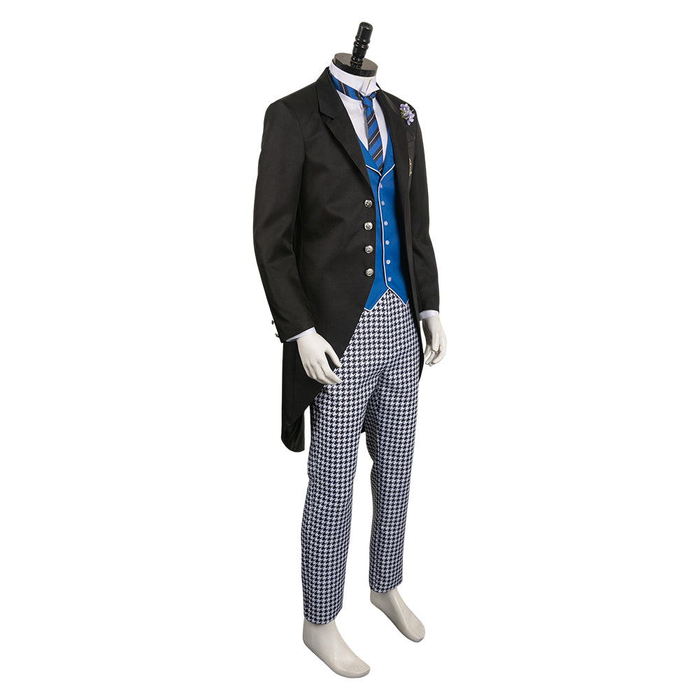 Anime Black Butler Lawrence Bluewer Cosplay Costume Halloween Carnival Outfits 