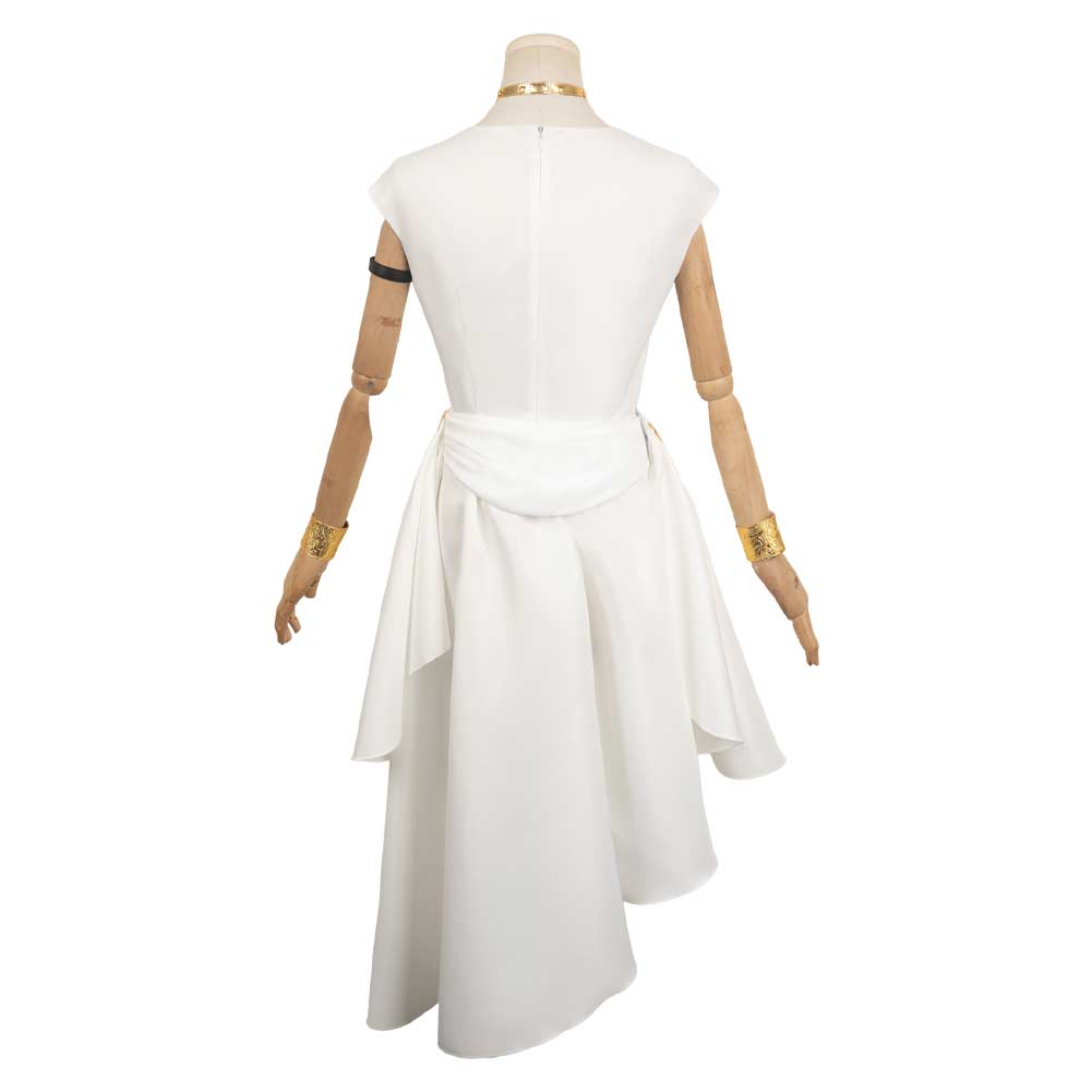 Anime Frieren Beyond Journey‘s End Flamme White Dress Cosplay Costume Women Halloween Carnival Party Outfits