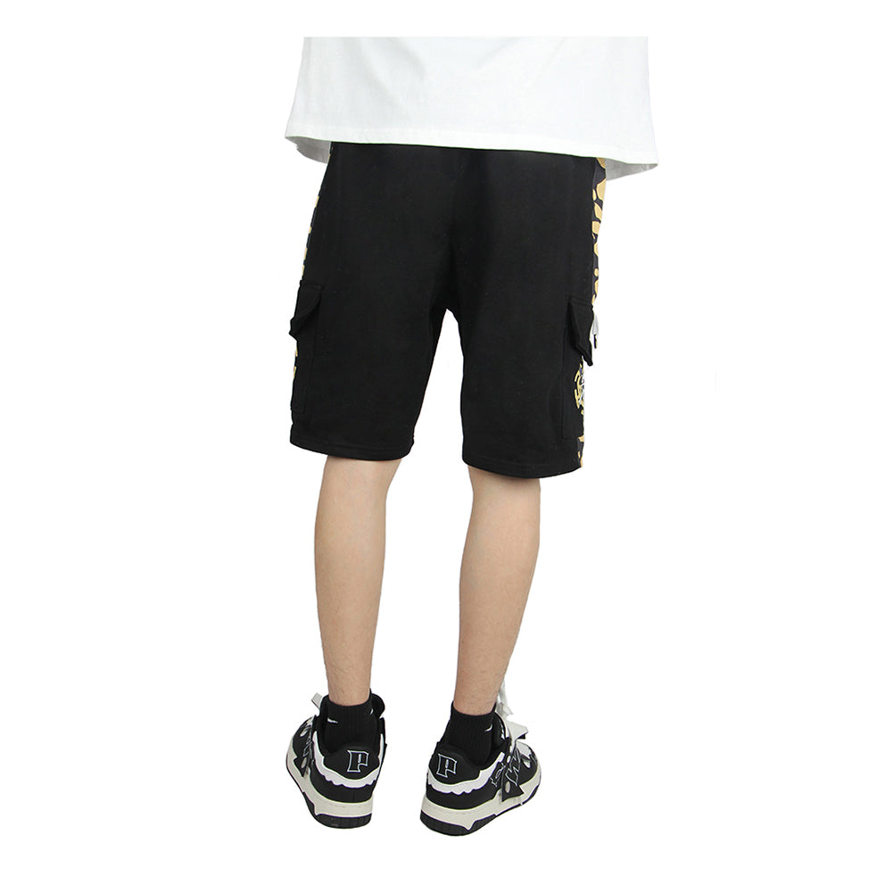 Anime One Piece Trafalgar Shorts 3D Print Pocket Cargo Casual Loose Trousers Overalls Daily Use