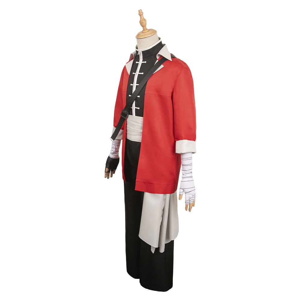 Anime Sousou No Frieren Stark red Costume SET Cosplay Outfits