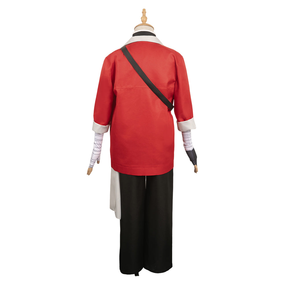 Anime Sousou No Frieren Stark red Costume SET Cosplay Outfits