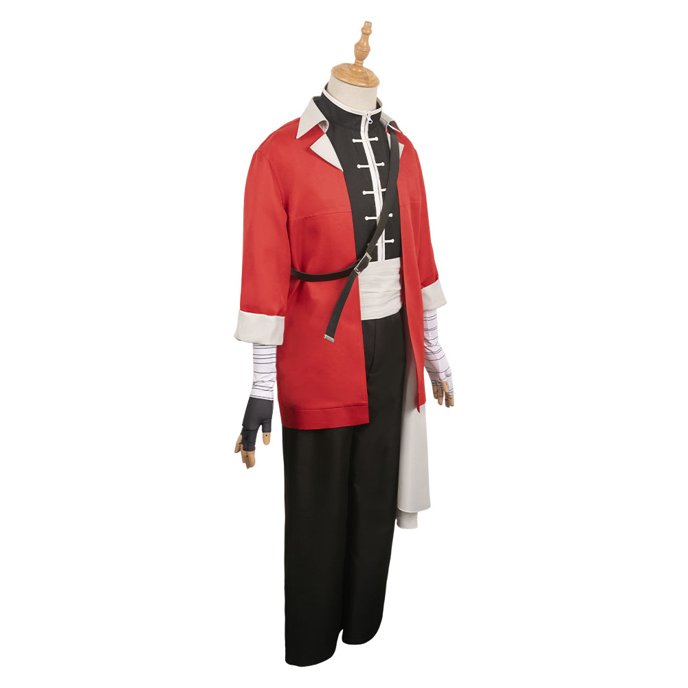 Anime Sousou No Frieren Stark red Costume SET Cosplay Outfits