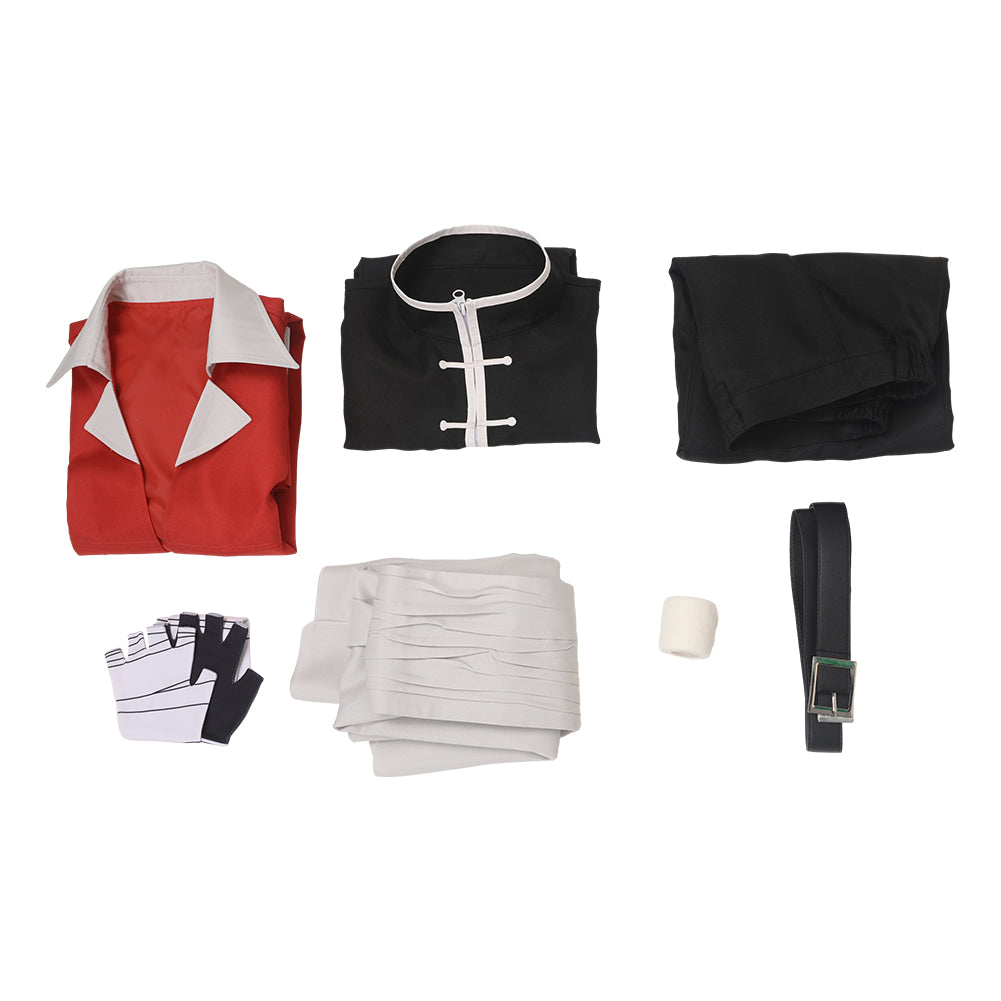 Anime Sousou No Frieren Stark red Costume SET Cosplay Outfits