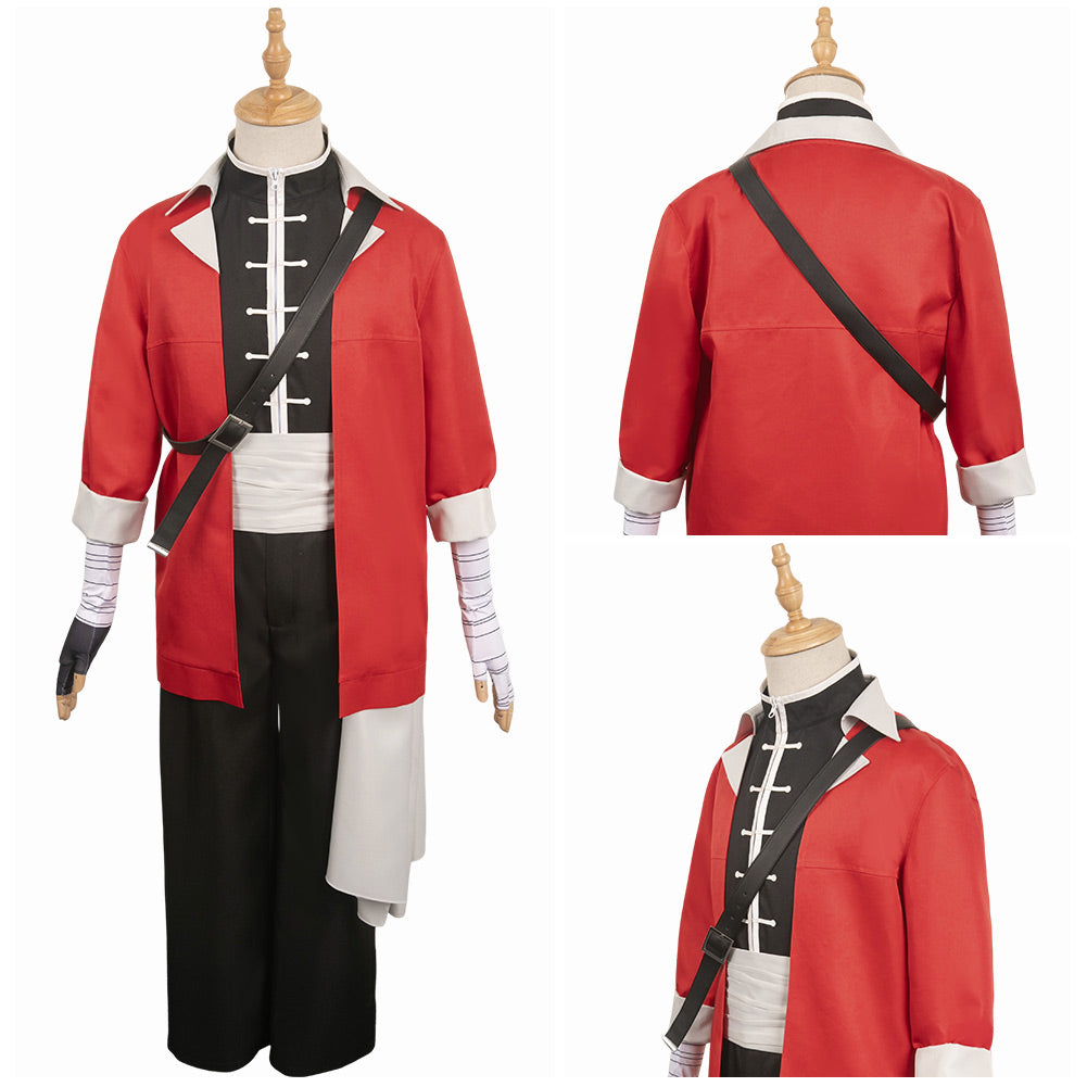 Anime Sousou No Frieren Stark red Costume SET Cosplay Outfits