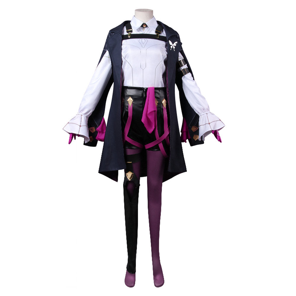 Honkai: Star Rail Kafka Cosplay Costume Outfits Halloween Carnival Party Disguise Suit