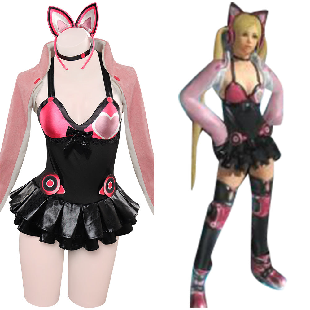 Tekken7 Lucky Chloe Live Or Die Cosplay Costume Outfits Halloween Carnival Party Disguise Suit