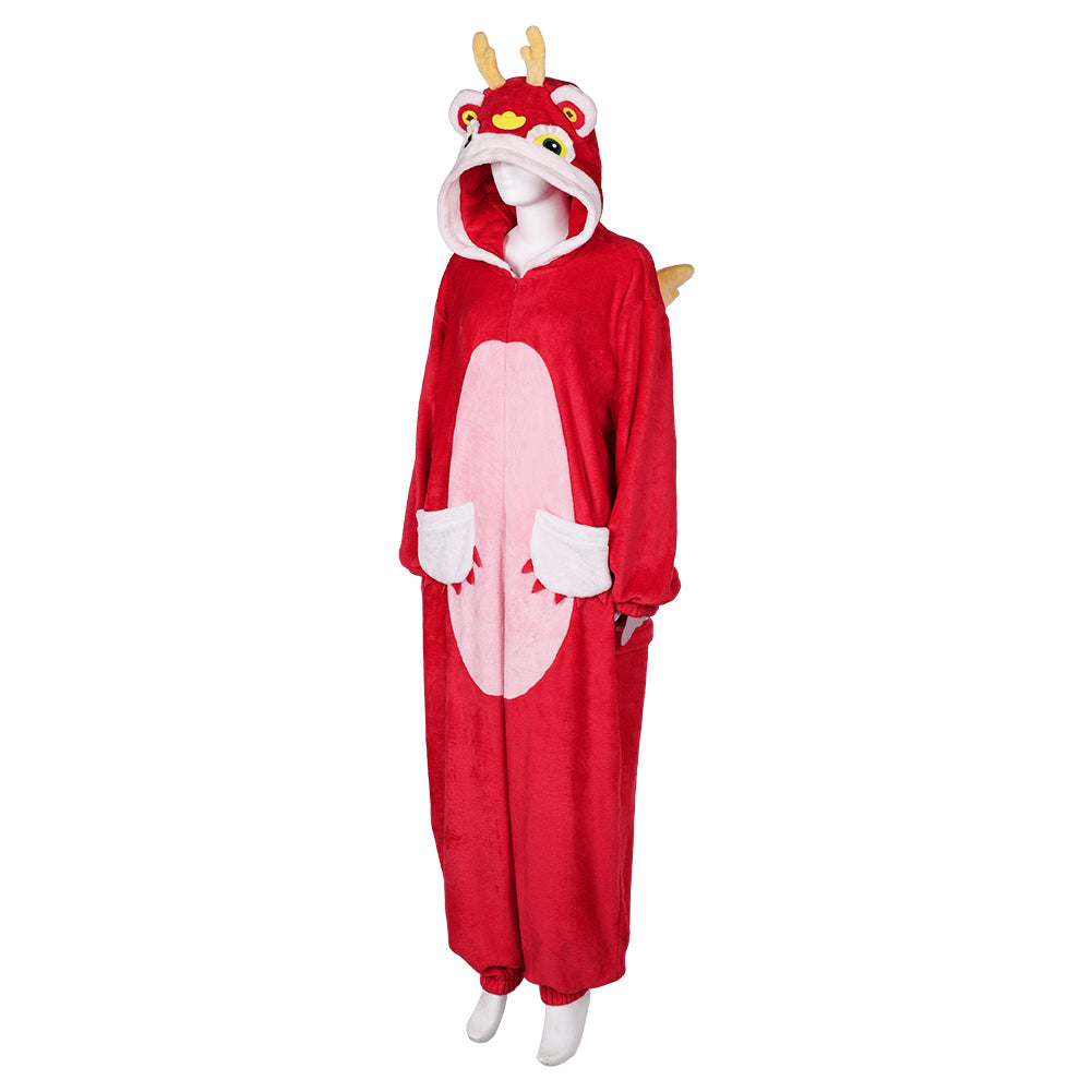 Baby Dragon pajamas Cosplay Costume Outfits 