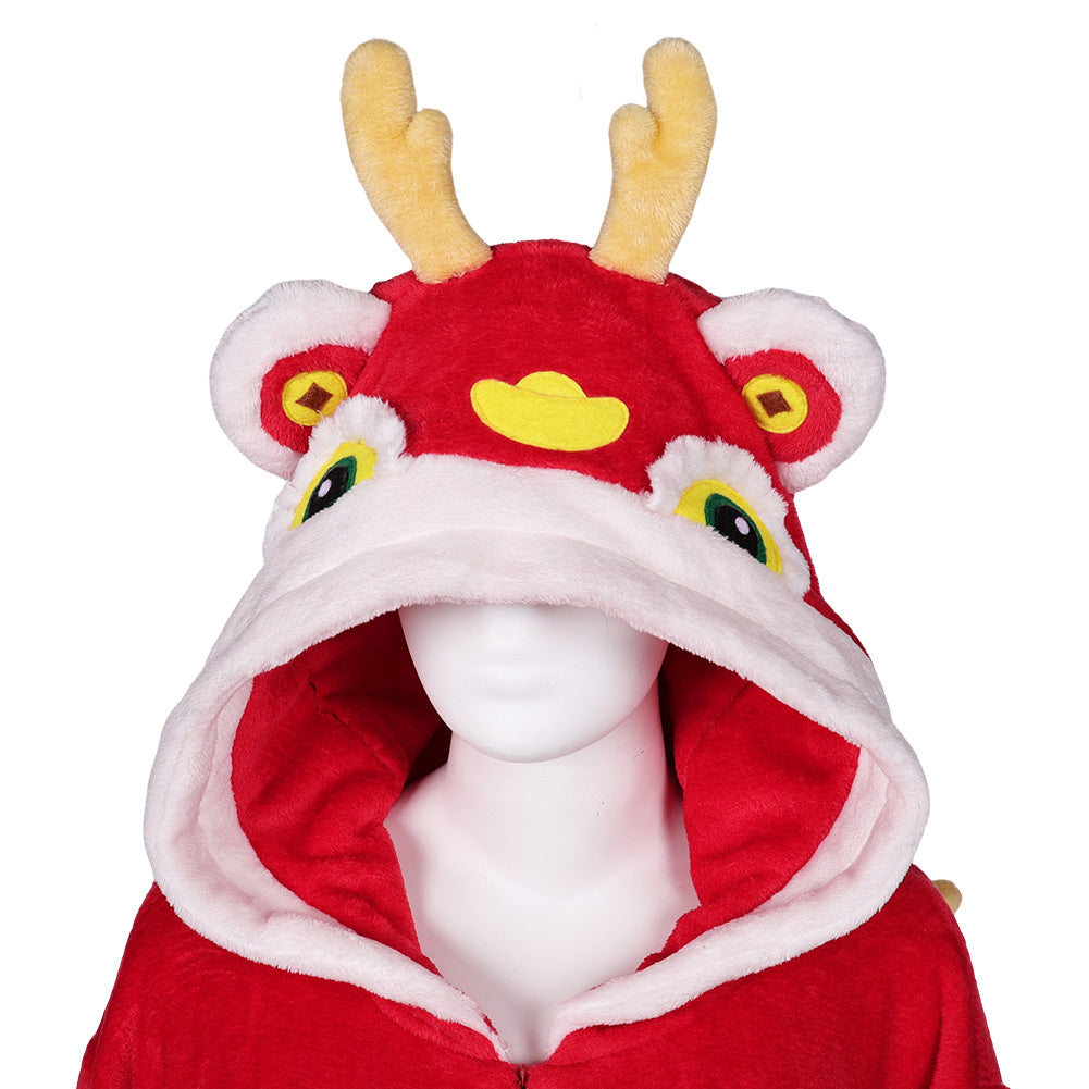 Baby Dragon pajamas Cosplay Costume Outfits 