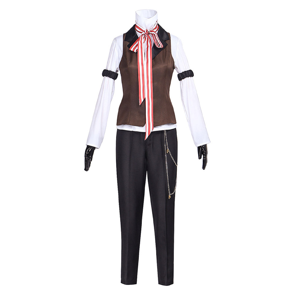 Black Butler Ronald Knox Cosplay Costume Outfits Halloween Carnival Suit   