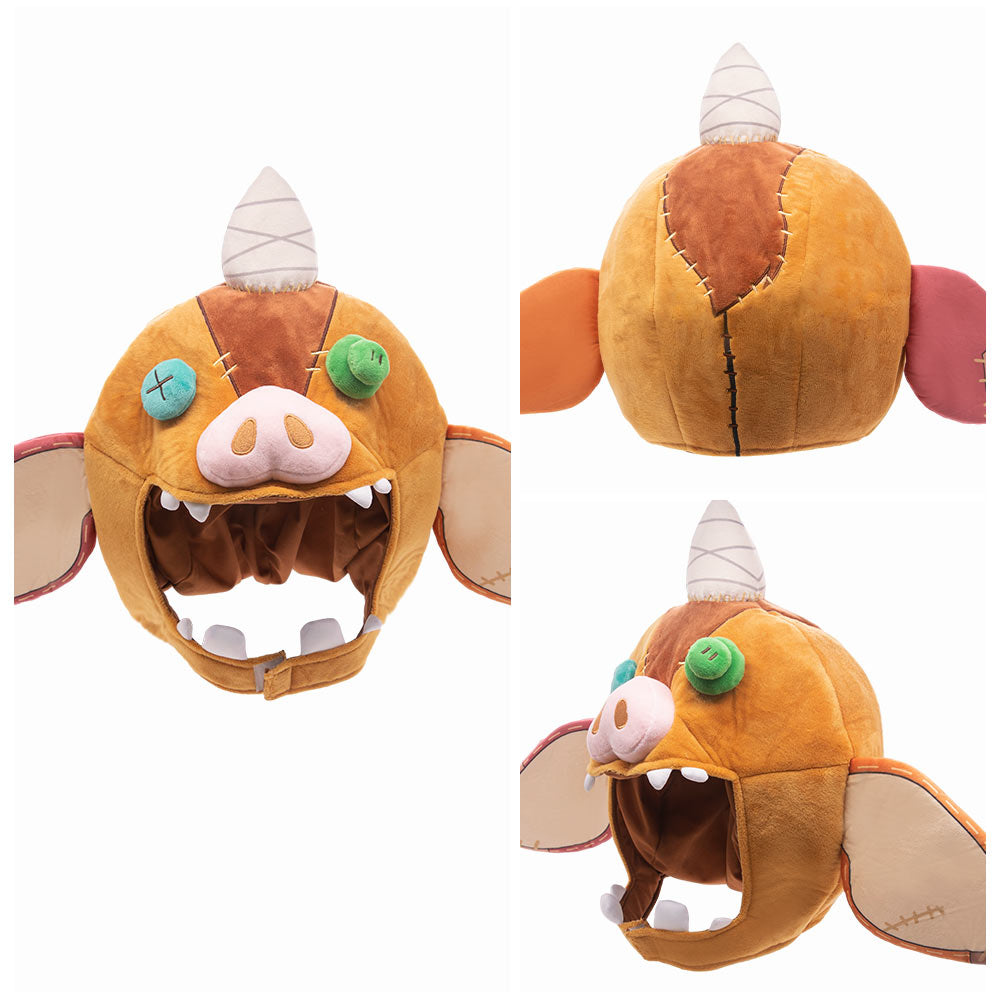 Bokoblin Hat Plush Cap Headgear Bokoblin The Legend of Zelda Halloween Carnival Costume Accessories Gifts