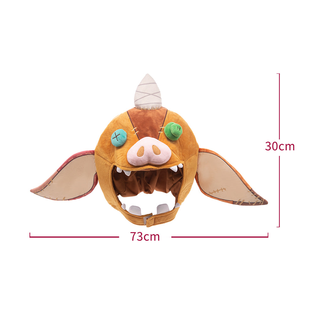 Bokoblin Hat Plush Cap Headgear Bokoblin The Legend of Zelda Halloween Carnival Costume Accessories Gifts