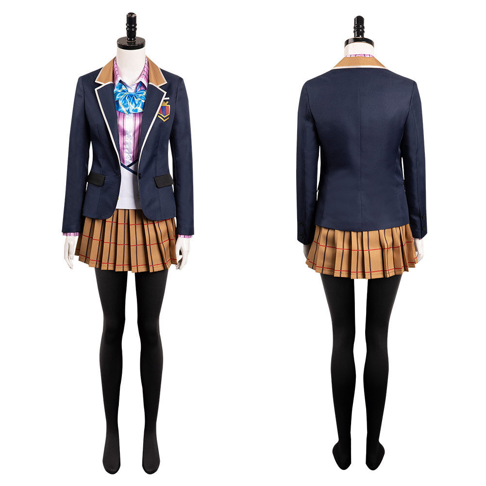 Masamune-kun No Revenge Aki Adagaki Cosplay Costume Outfits Halloween Carnival Disguise Suit