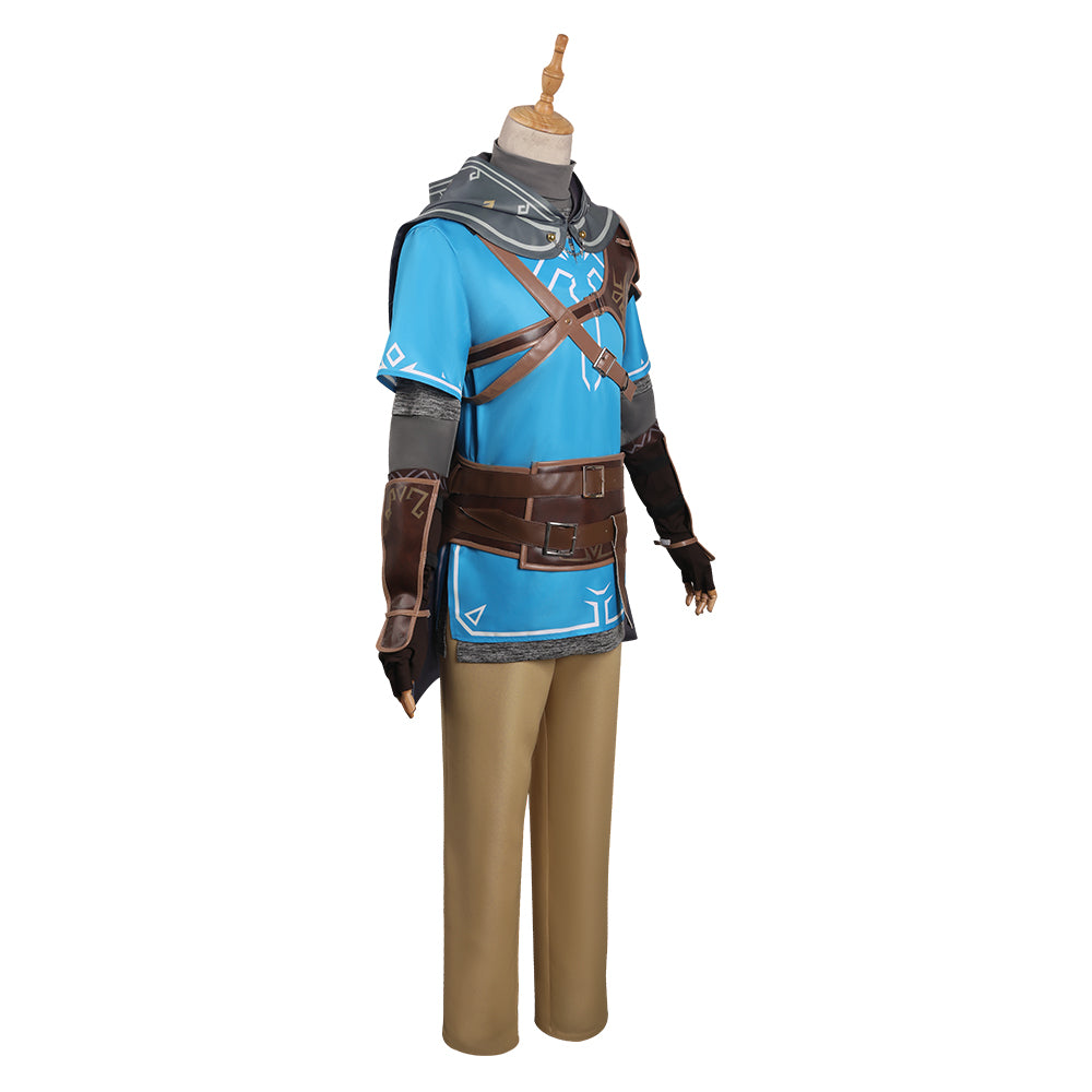 The Legend Of Zelda: Tears Of The Kingdom Link Cosplay Costume Outfits Halloween Carnival Suit