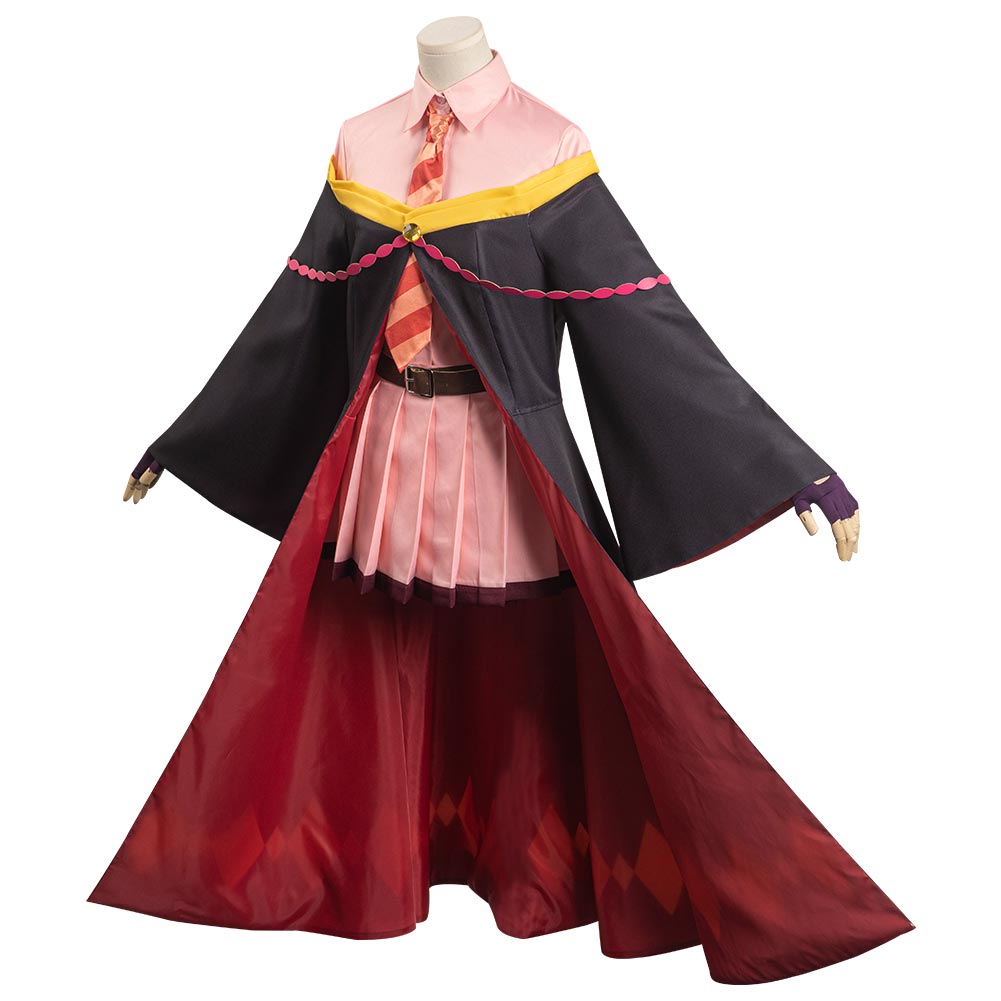 Kono Subarashii Sekai ni Bakuen wo Megumin Cosplay Costume Outfits Halloween Carnival Party Suit