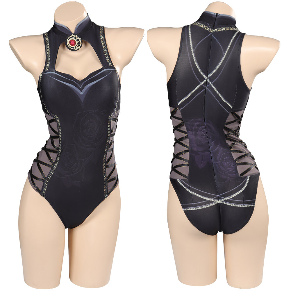 Bayonetta Swimsuits Cosplay Costume Halloween Carnival Disguise Roleplay Suit DISFRAZDEDIADEBRUJAS.ES®