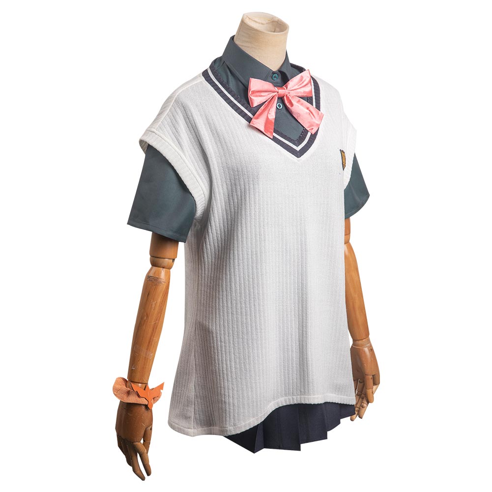 GRIDMAN UNIVERSE - Takarada Rikka Cosplay Costume Outfits Halloween Carnival Party Suit