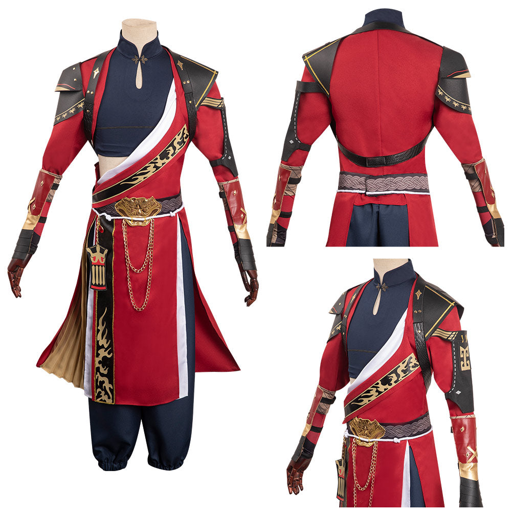 Sun Ce Code Kite Cosplay Costume Vest Shirt Outfits Halloween Carnival Suit